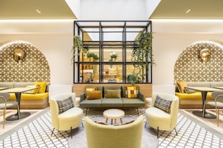 Rénovation du lobby et de la salle petit-déjeuner d'un hôtel à Bruxelles